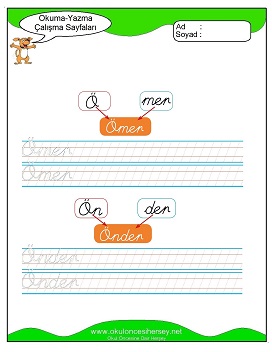 öbüşzç Grubu Çalışma Sayfaları